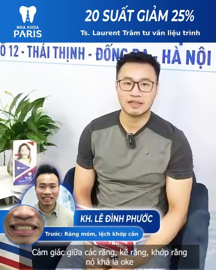 “KHÔNG HỐI TIẾC KHI NIỀNG INVISALIGN